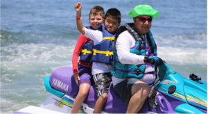 Kids day jetski